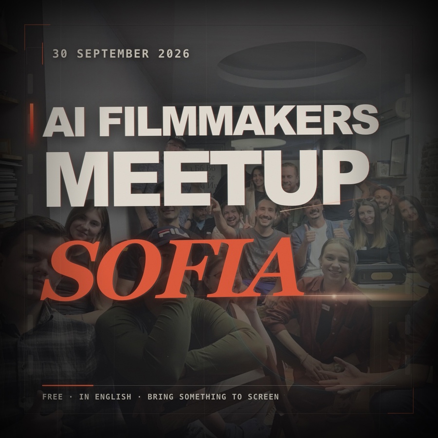AI Filmmakers Meetup Sofia #2