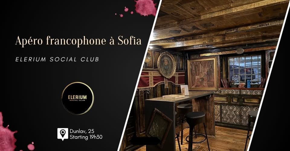 Apéro francophone à Sofia