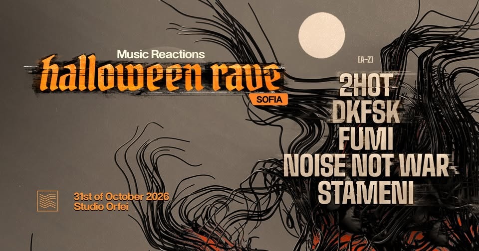Music Reactions Halloween Rave Sofia
