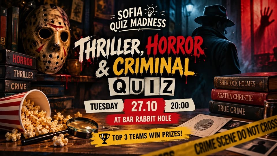 THRILLER, HORROR & CRIMINAL QUIZ EN+BG