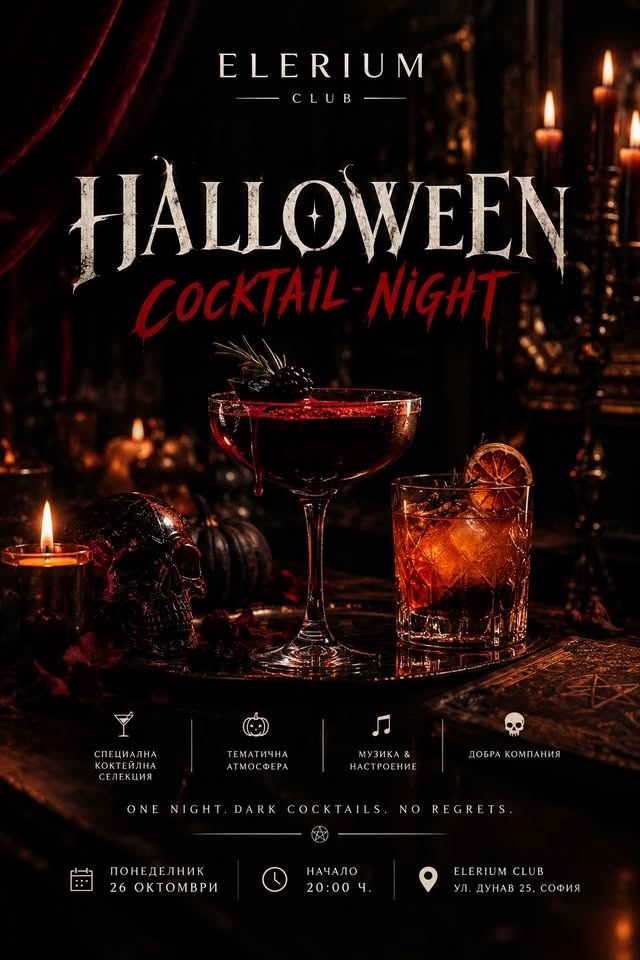 HALLOWEEN COCKTAIL NIGHT — Elerium