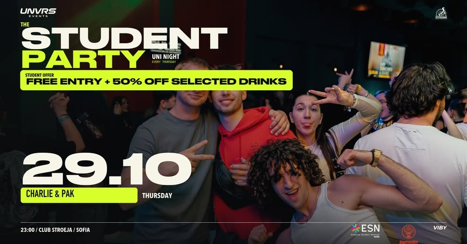 The Hottest Student Party — Halloween Edition
