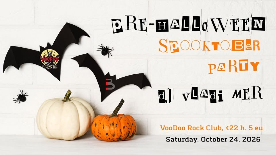 Pre-Halloween SpoOktober Party — DJ Vladi Mer