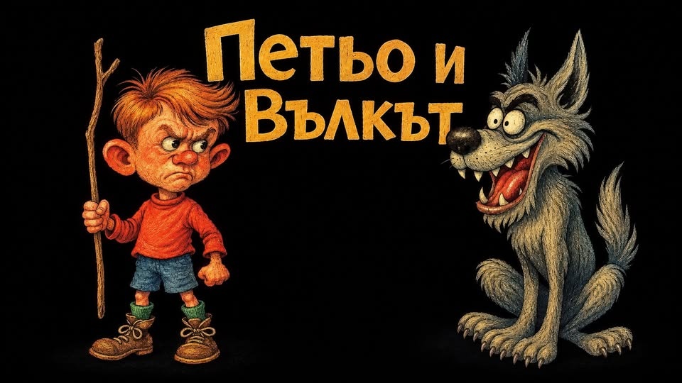 Петьо и вълкът
