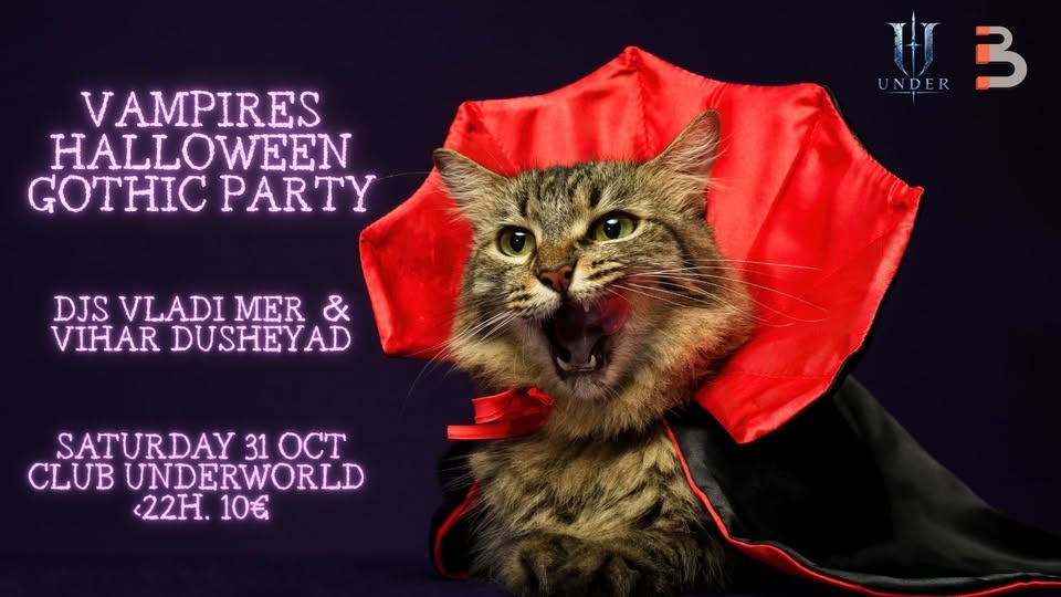 Vampires HALLOWEEN GOTHIC Party — Vladi Mer & Vihar Dusheyad