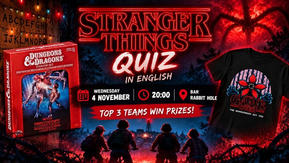Stranger Things Quiz in English