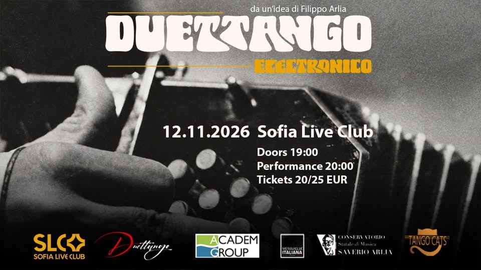Duettango — танго вечер в Sofia Live Club