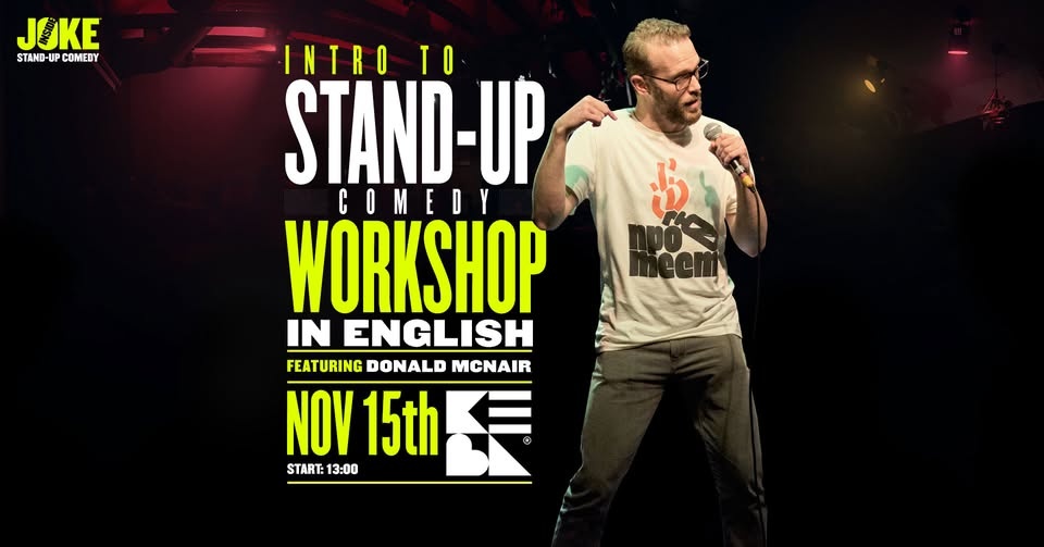 Intro to Stand-up Comedy with Donald McNair