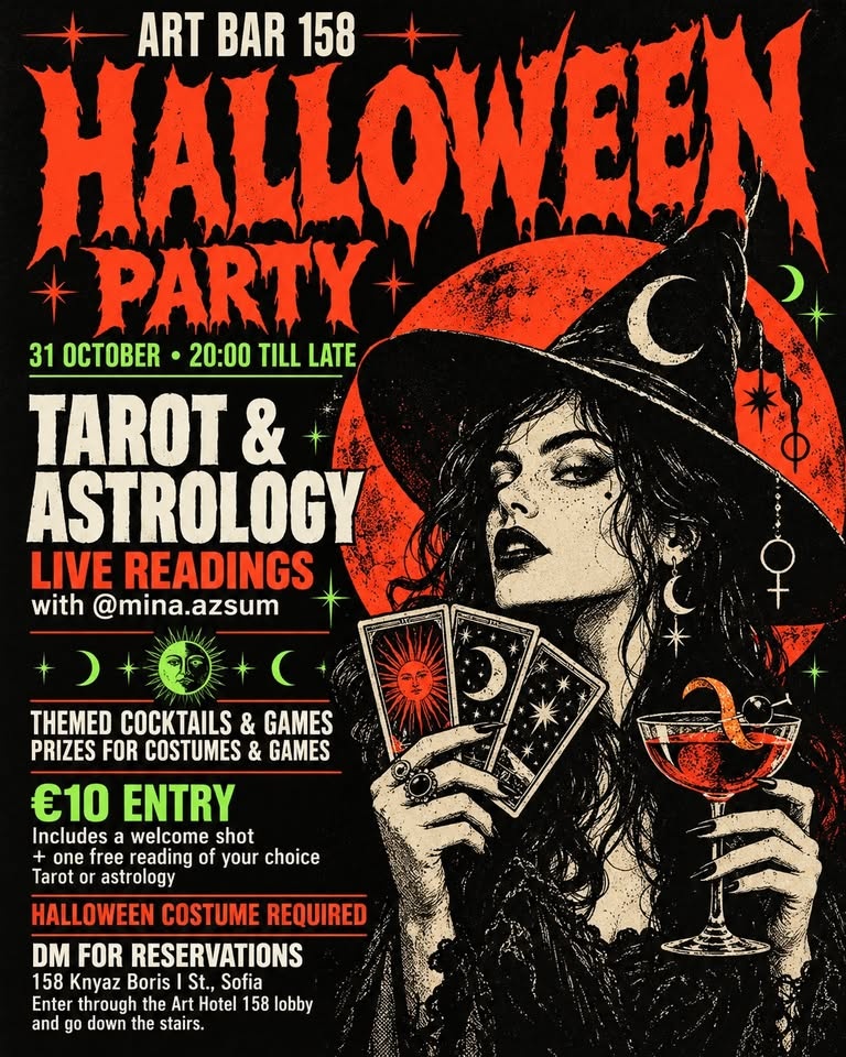 Halloween Party with Astrology and Tarot — Art Bar 158