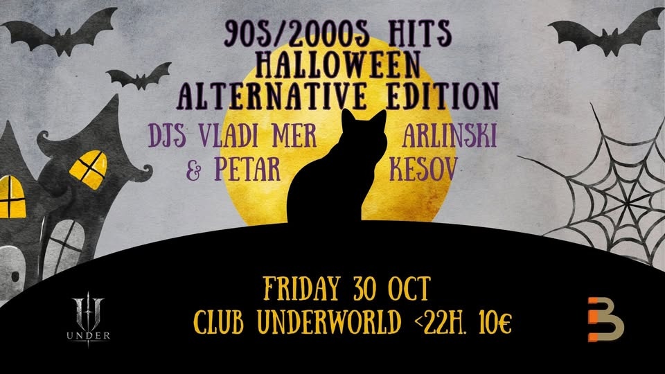 90s/2000s Hits — HALLOWEEN Alternative Party