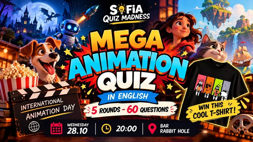 Mega Animation Quiz in English – 28.10