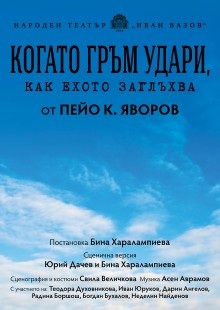 Когато гръм удари, как ехото заглъхва