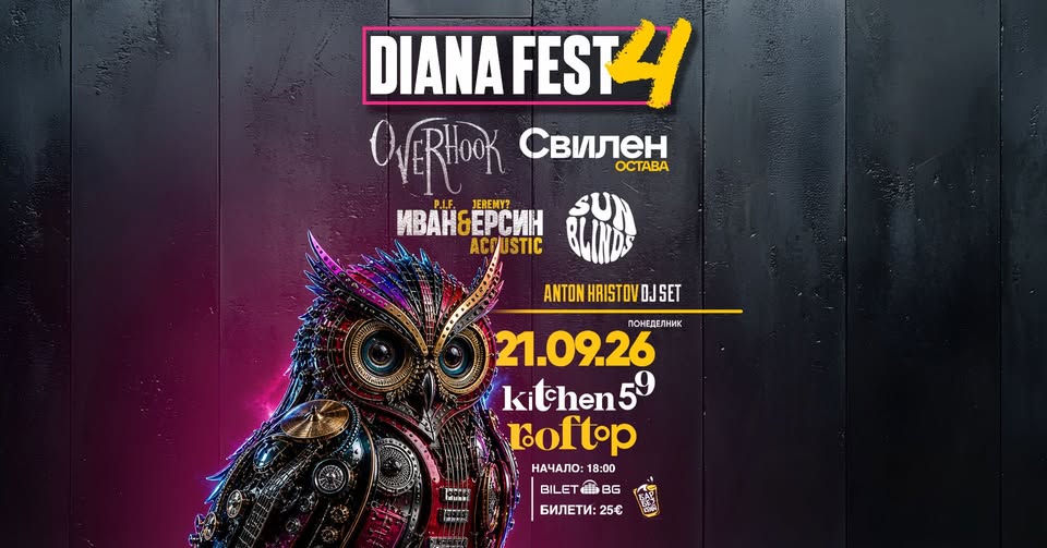DIANA FEST 4 on the Rooftop