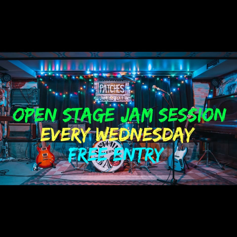 Open Stage Jam Session @ Patches Blues Bar