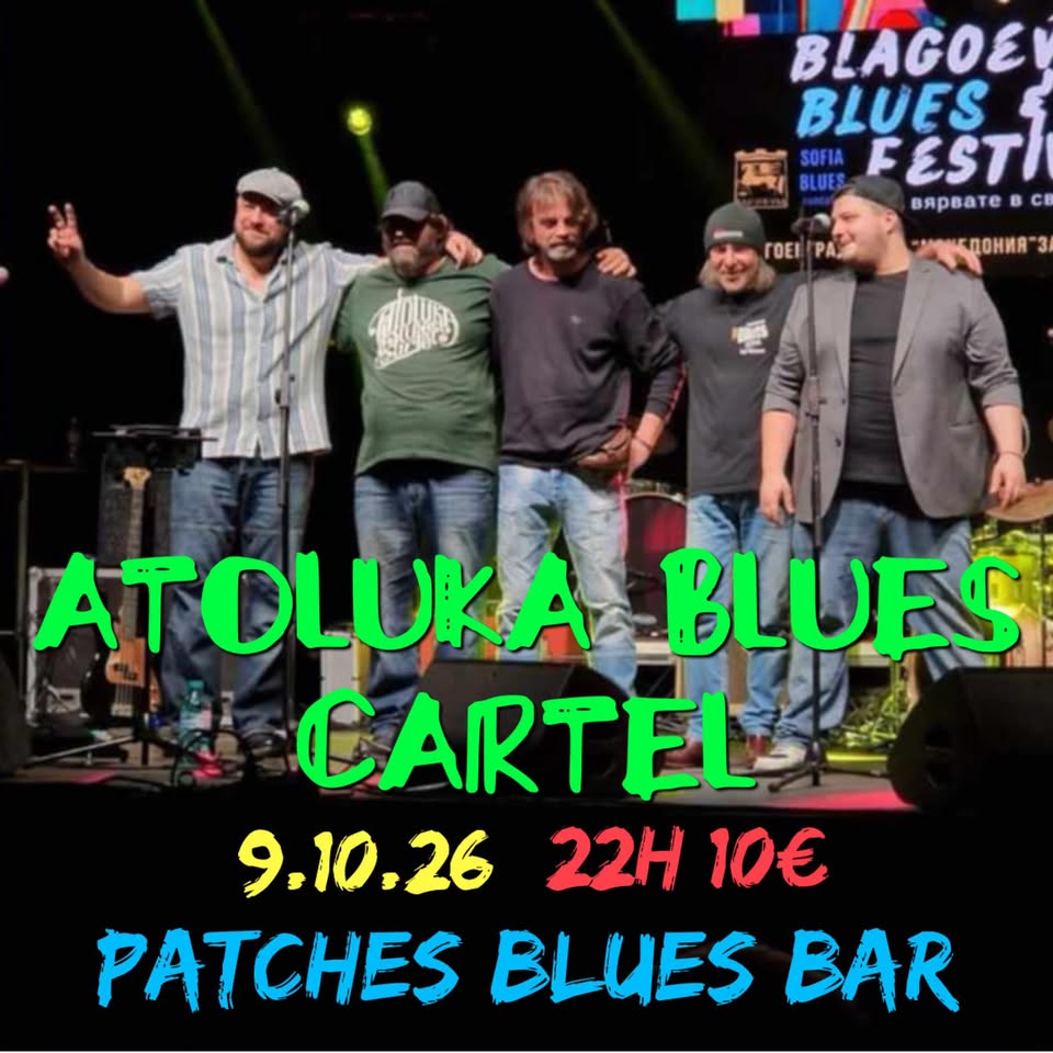 ATOLUKA BLUES CARTEL @ Patches Blues Bar