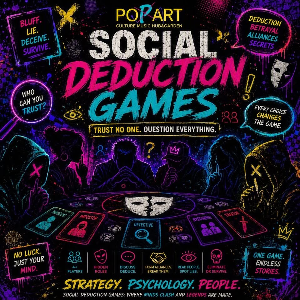 Deduction Games – На кого можеш да се довериш?